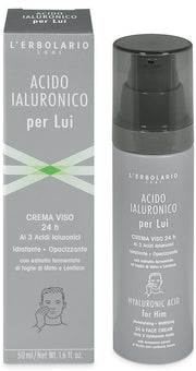 L'Erbolario Crema Viso Acido Ialuronico Per Lui 50ml-1