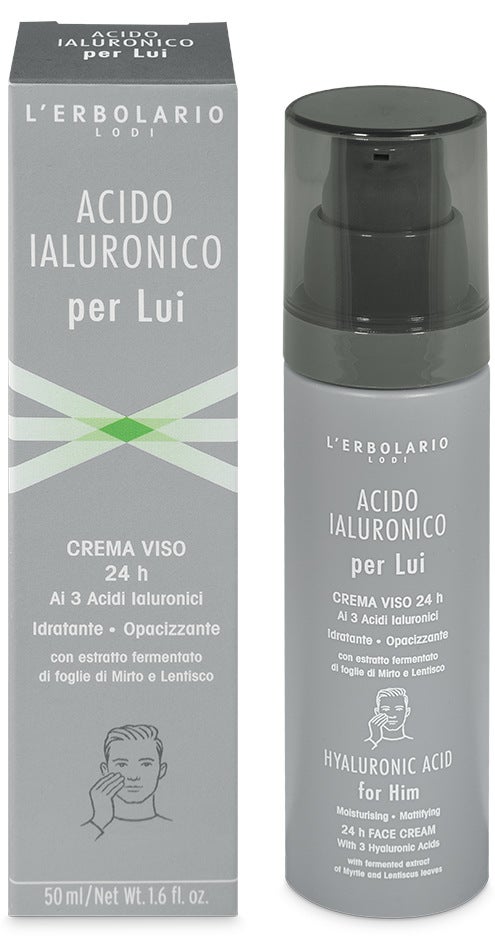 L'Erbolario Crema Viso Acido Ialuronico Per Lui 50ml-1