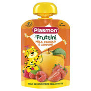 Plasmon I Fruttini Mela/Fragola/Lampone 130g-1