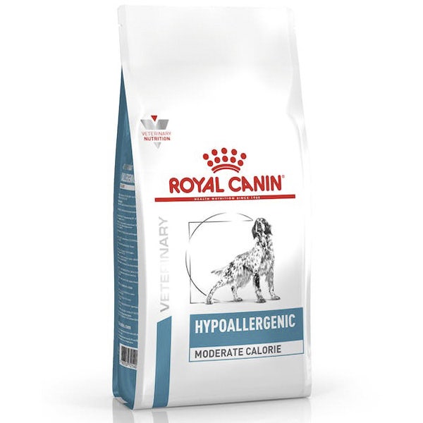 Royal Canin Veterinary Hypoallergenic Moderate Calorie Crocchette Per Cani Adulti Sacco 14Kg-1