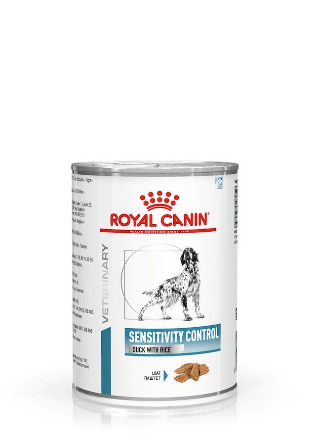 Royal Canin Veterinary Sensitivity Control Cibo Umido Con Anatra/Riso Per Cani Adulti Barattolo 410g-2