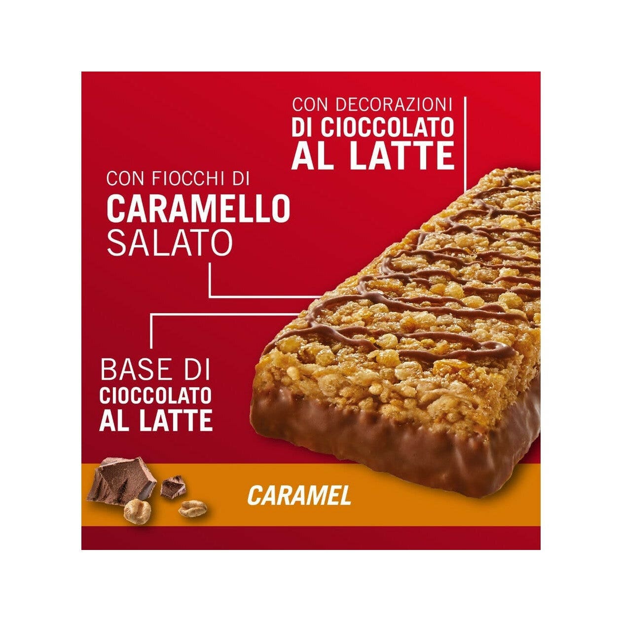 Enervit Power Crunchy Energy Bar Caramel 40g-3