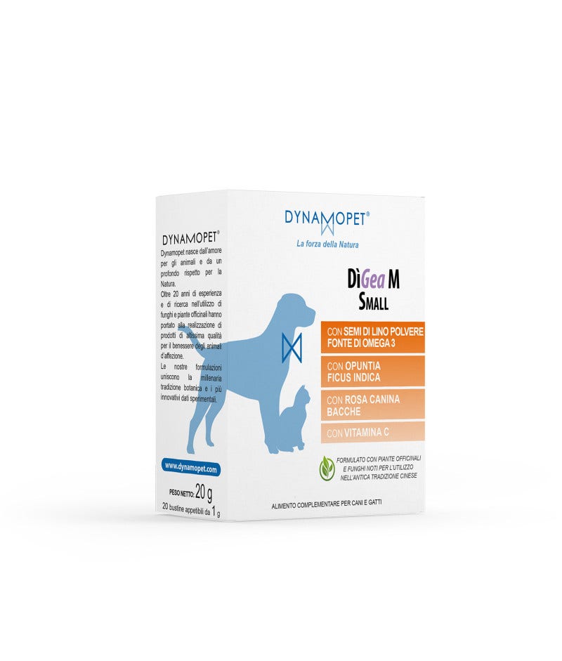 Dynamopet Digea M Small Alimento Complementare Per Cani e Gatti 20 Bustine-1