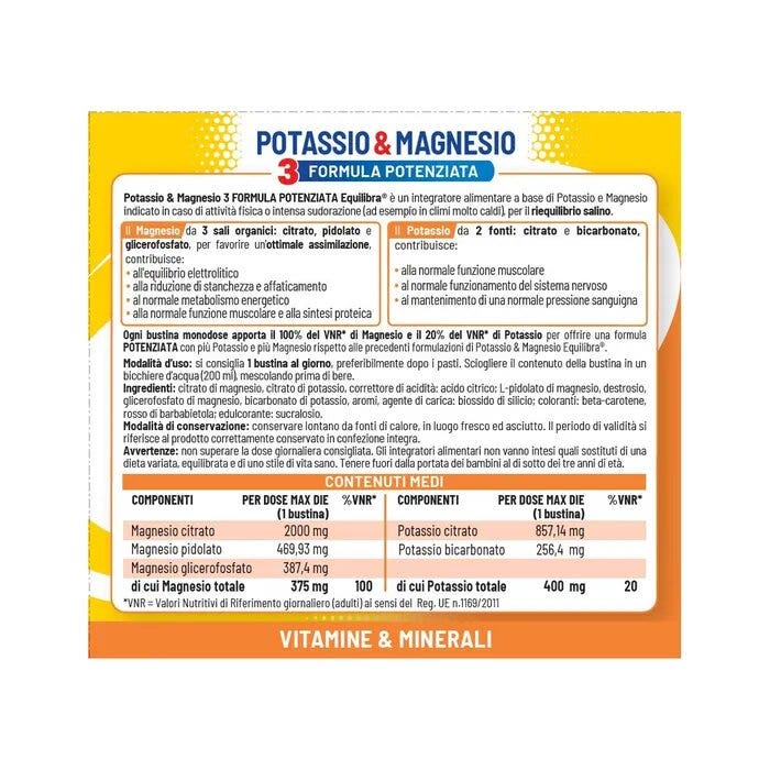 Equilibra Potassio & Magnesio 3 Sali 20 Bustine-11