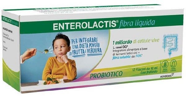 Enterolactis Fibra Liquida 12 Flaconcini-1