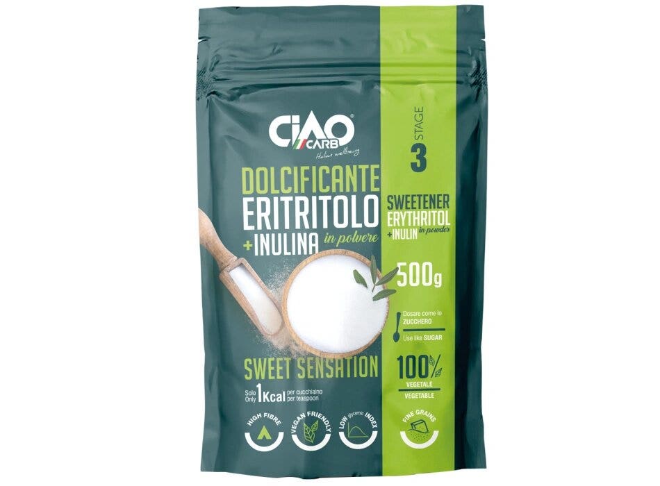 Ciao Carb Stage 3 Eritritolo e Inulina 500g-1