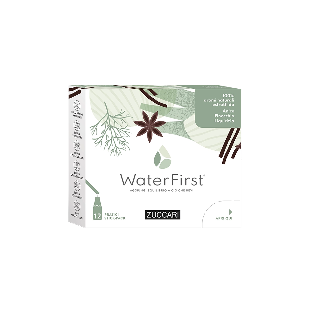 Zuccari WaterFirst Anice/Finocchio/Liquirizia 12 Stick