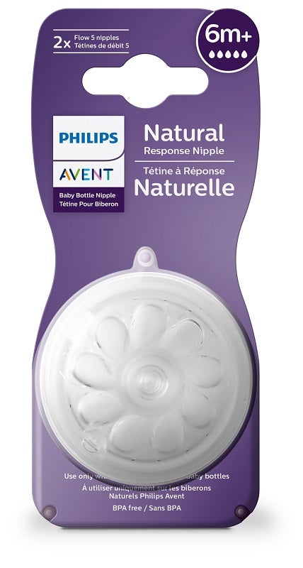 Avent Tettarella Natural Response Flusso 5 6 Mesi+ 2 Pezzi-0