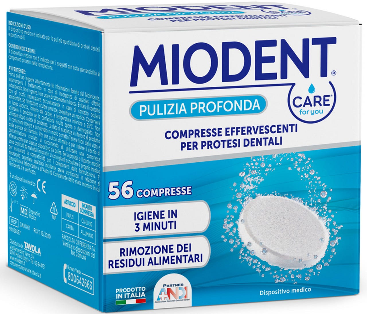 Tavola Miodent 56 Compresse-1
