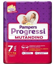 Pampers Progressi Mutandino Taglia 7 Extra Extra Large (17+ kg) 15 Pezzi-1