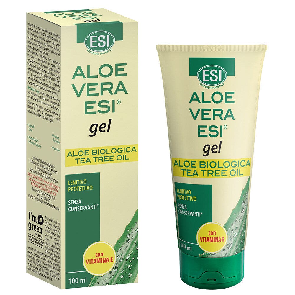Esi Aloe Vera Gel Con Vitamina E + Tea Tree Oil 100ml-1