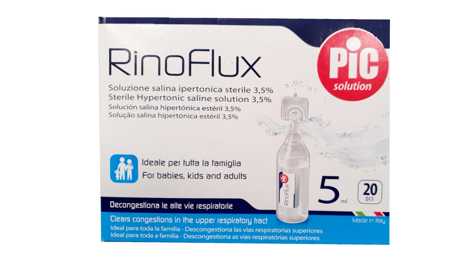 Pic Solution Soluzione Salina Ipertonica 20x5ml-1