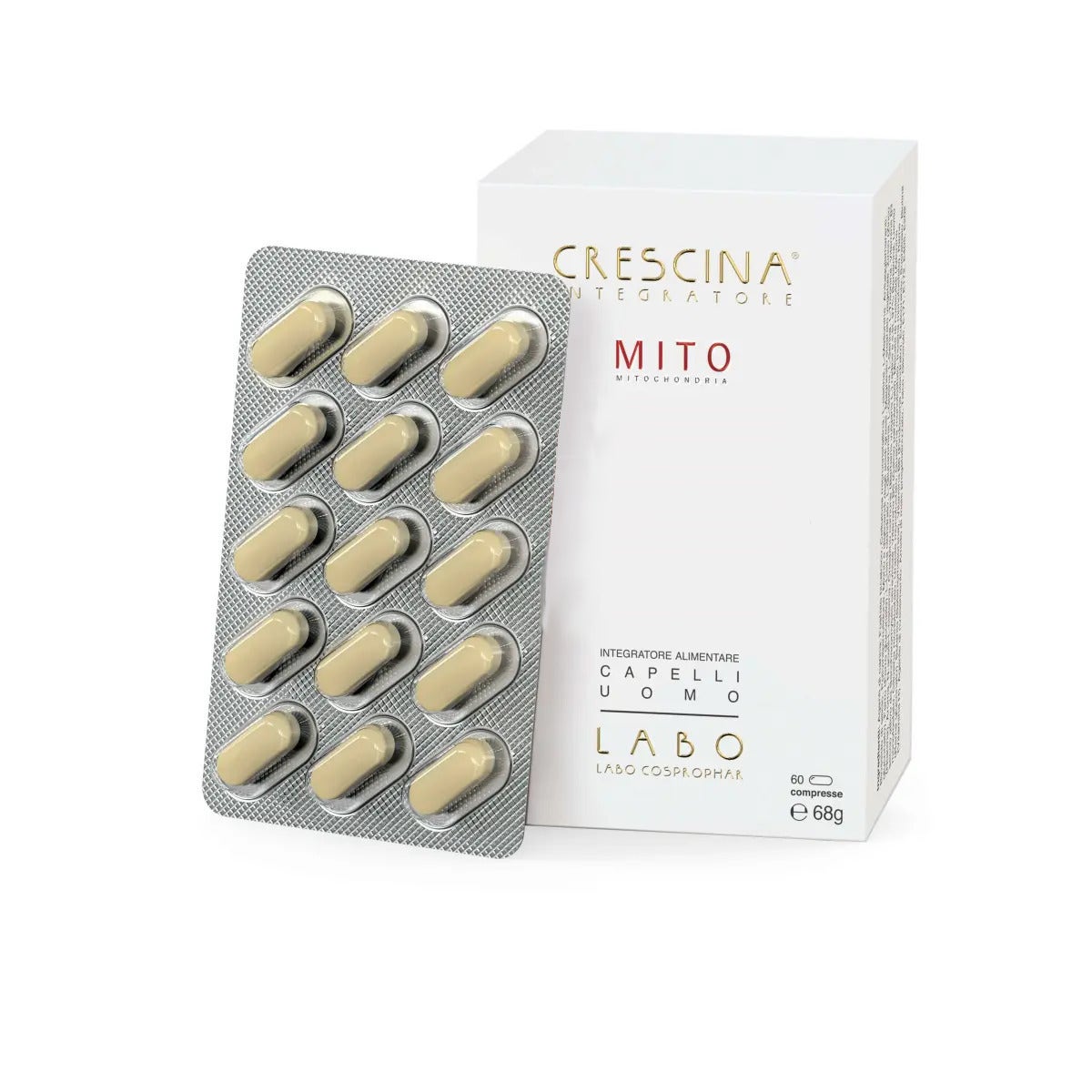 Crescina Ri-Crescita Mito Uomo 60 Compresse-1