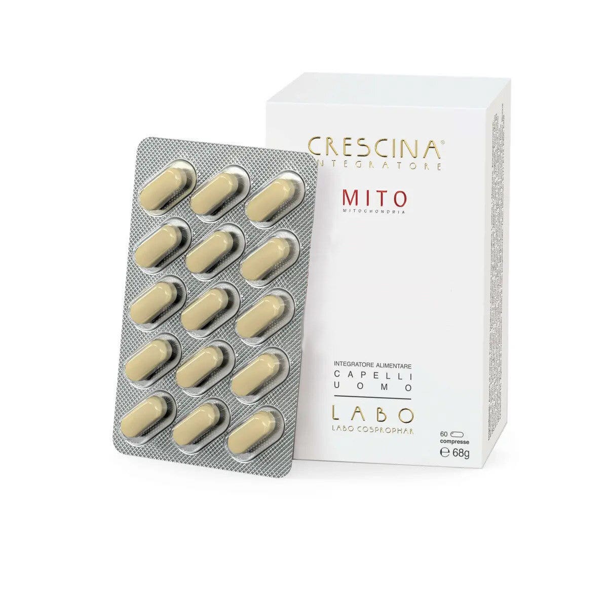 Crescina Ri-Crescita Mito Uomo 60 Compresse-2