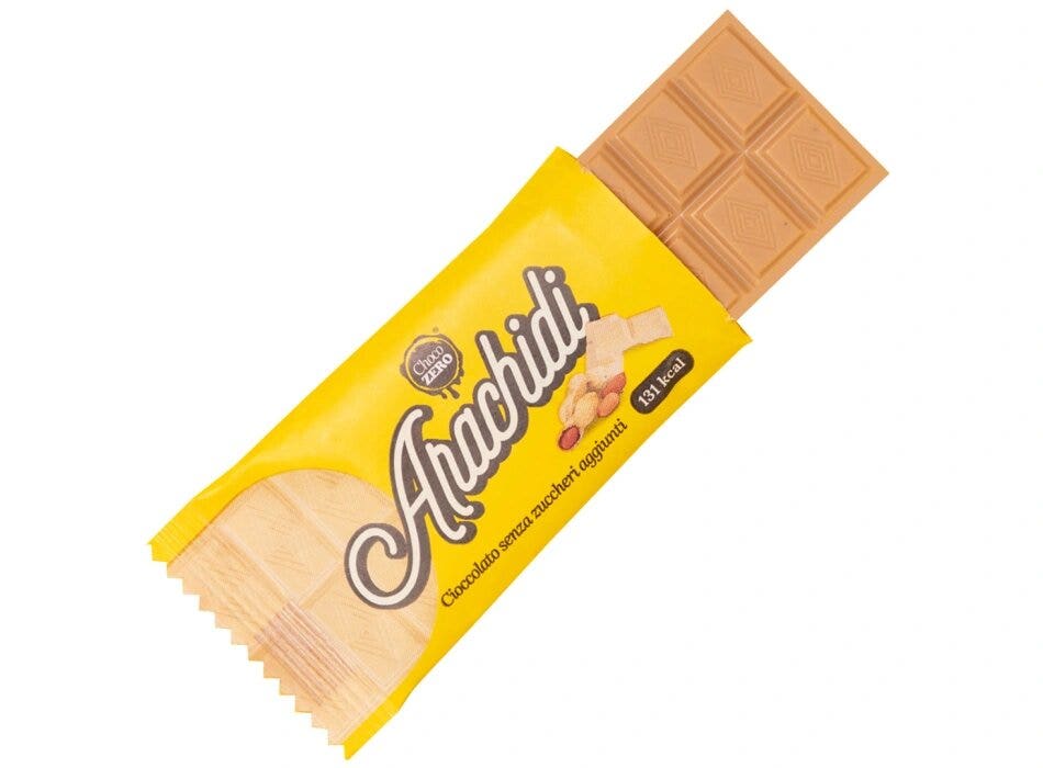Choco Zero Tavoletta Cioccolato E Pistacchio Senza Zuccheri Aggiunti 25g-1