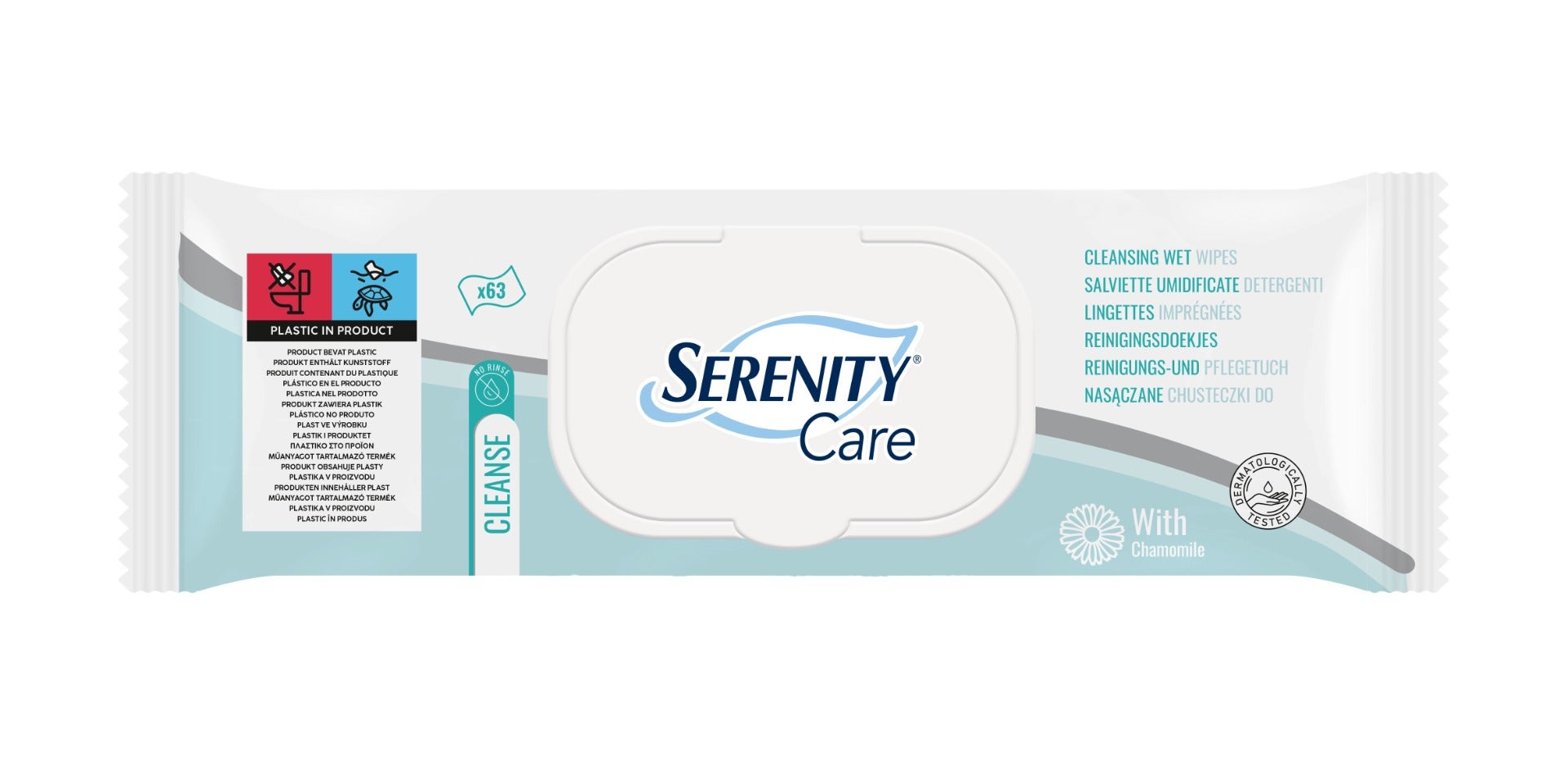 Serenity SkinCare Salviette Detergenti 63 Pezzi-1