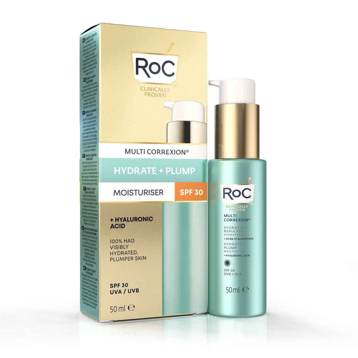 Roc Kit Hydrate + Plump Siero Viso 30 Capsule +Idratante Viso 50ml SPF30-2
