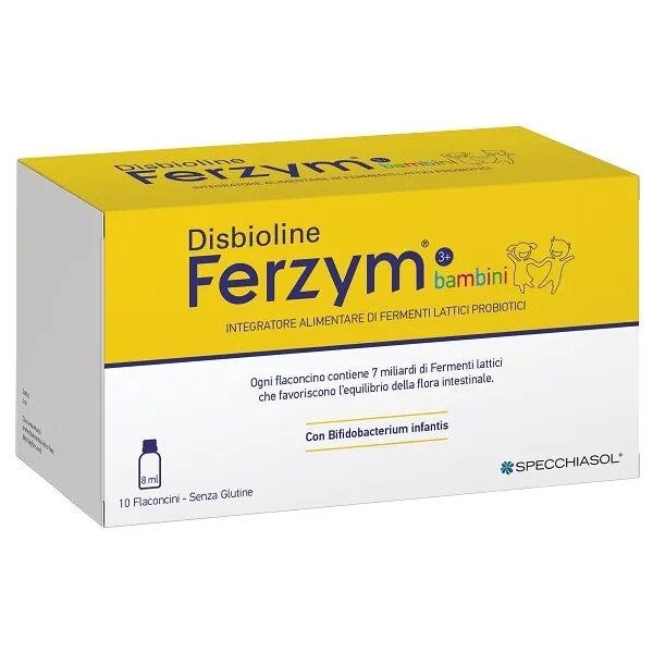 Specchiasol Disbioline Ferzym Bambini 10 Flaconcini-2