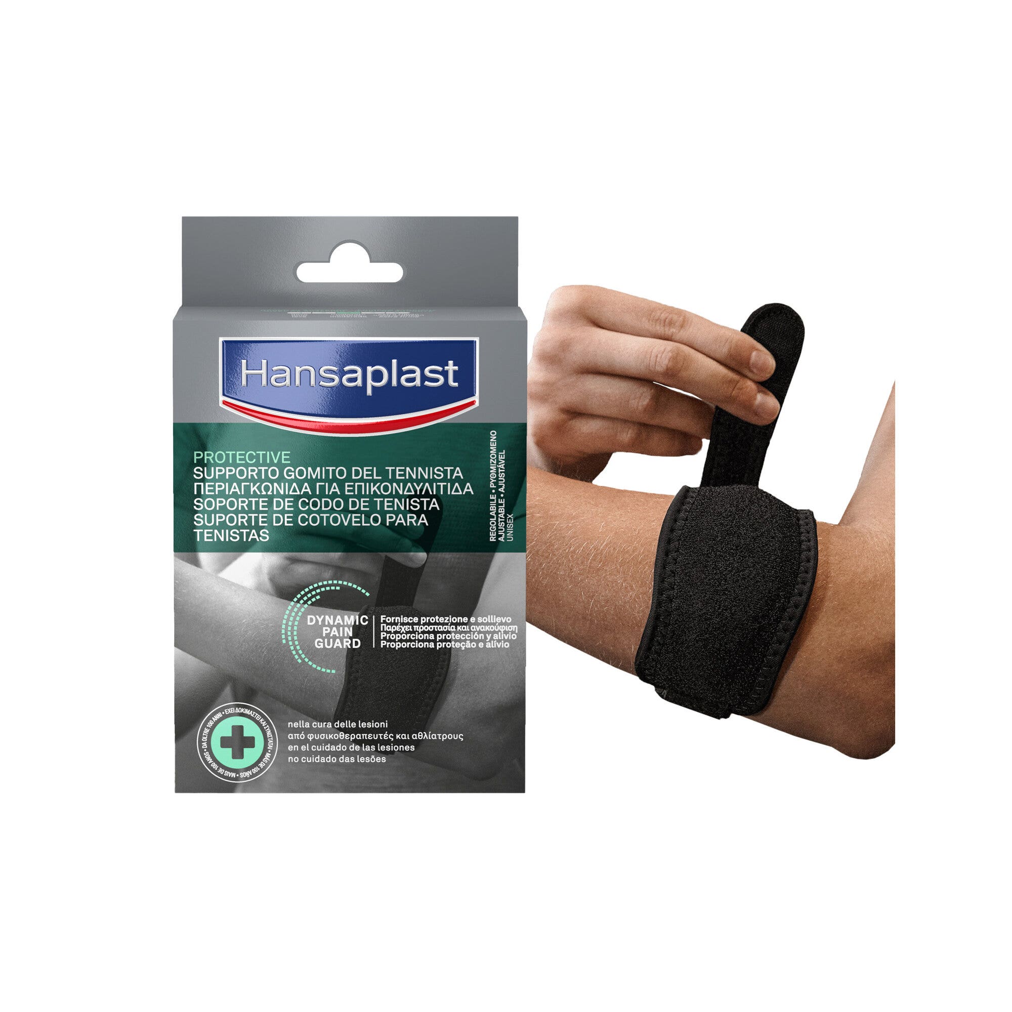 Hansaplast Sport Supporto Gomito del Tennista Tutore Epicondilite Gomito Protettivo-2