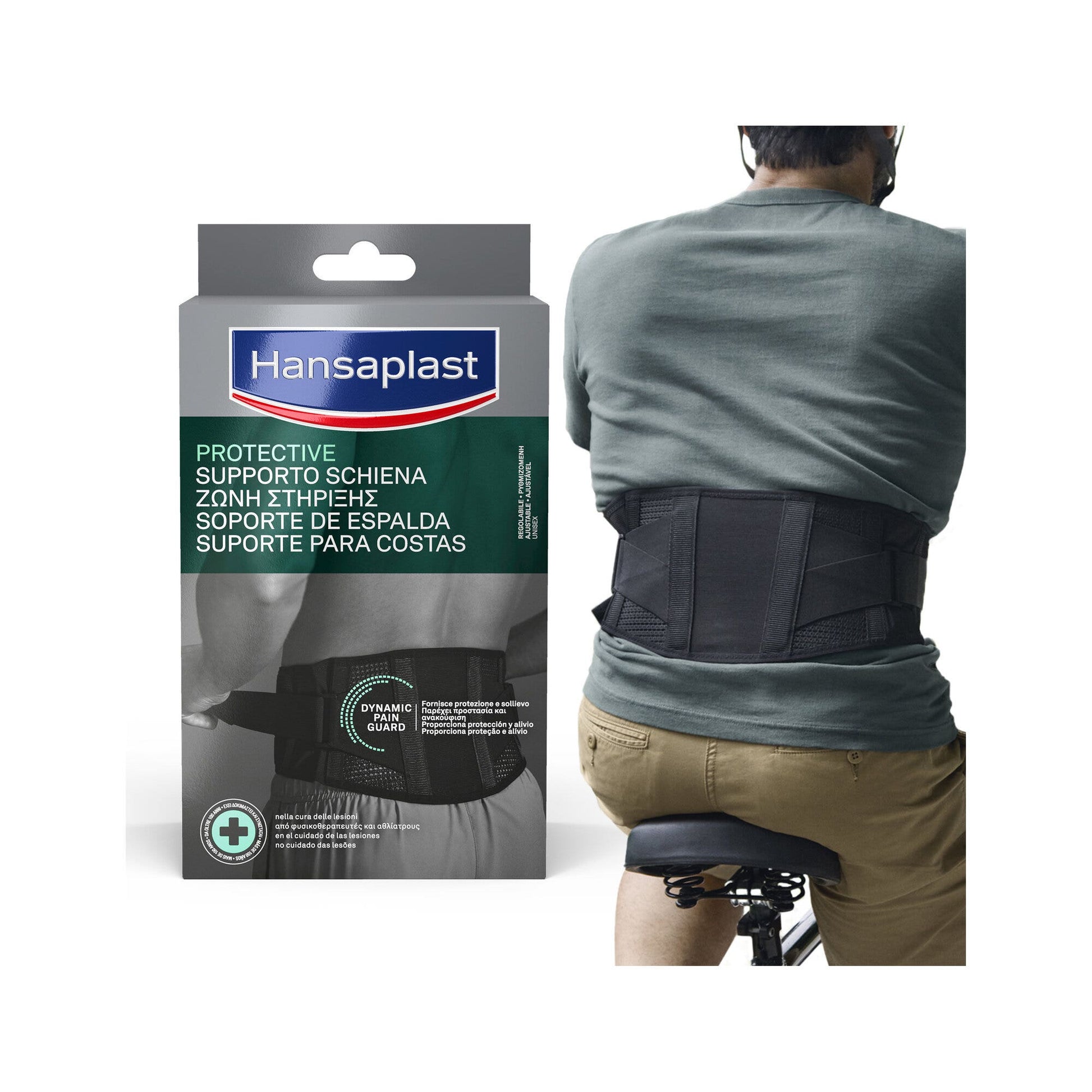 Hansaplast Sport Fascia Lombare Supporto Schiena Protettiva-2