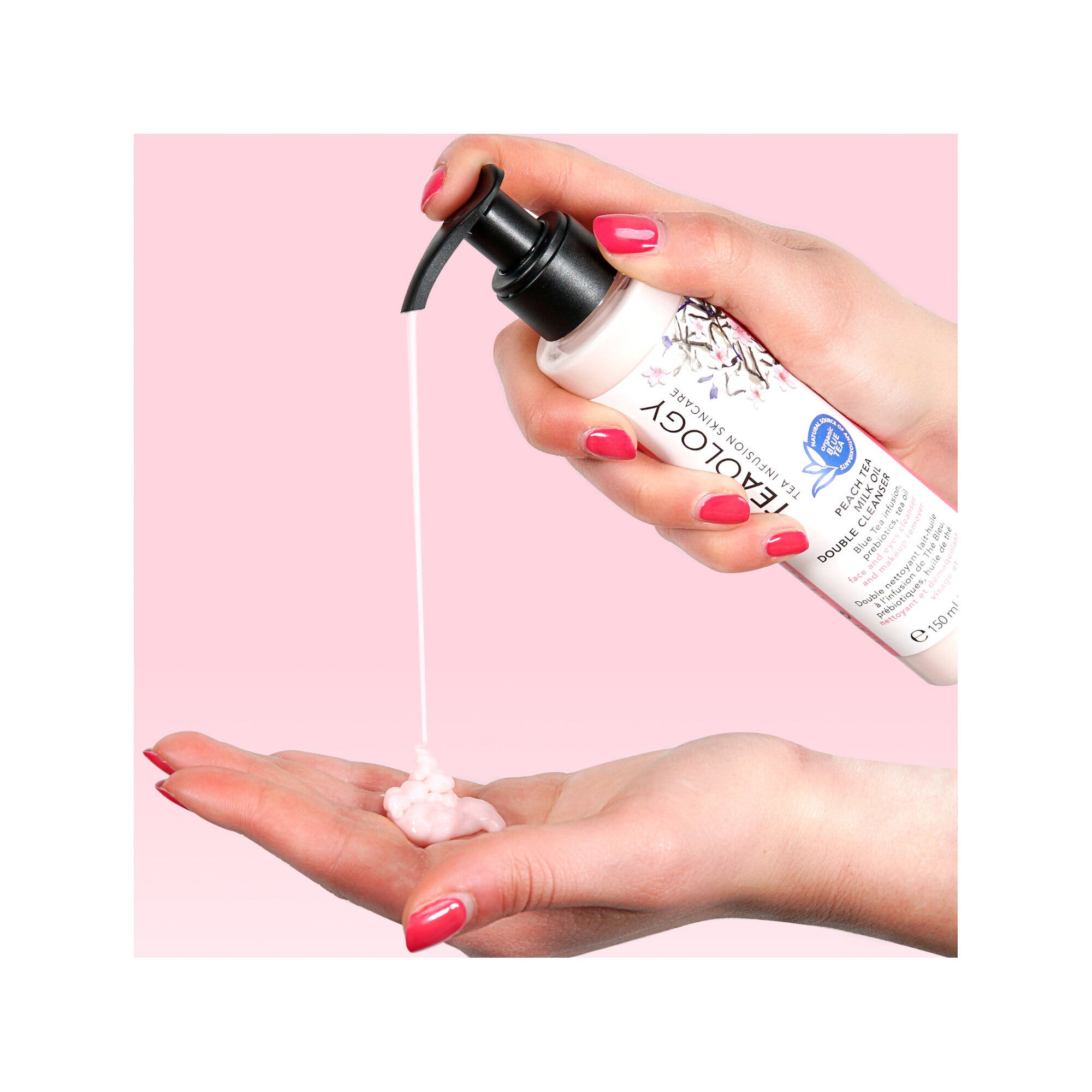 Teaology Peach Tea Milk-To-Oil Double Cleanser 150ml-1