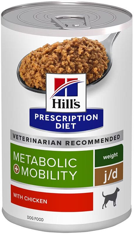 Hill's Prescription Diet Metabolic + Mobility Con Pollo Per Cane 370g-2