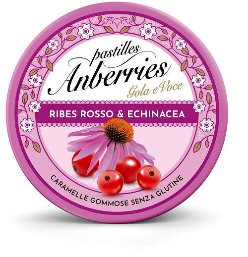 Anberries Caramelle Gommose Ribes Rossi & Echinacea 50g-1