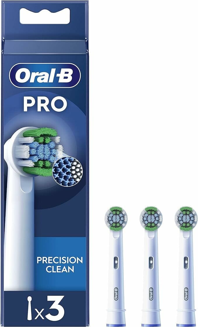 Oral-B Precision Clean Testine di Ricambio Spazzolino Elettrico 3 Pezzi-1