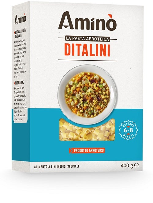 Amino' la Pasta Aproteica Ditalini 400 g-0