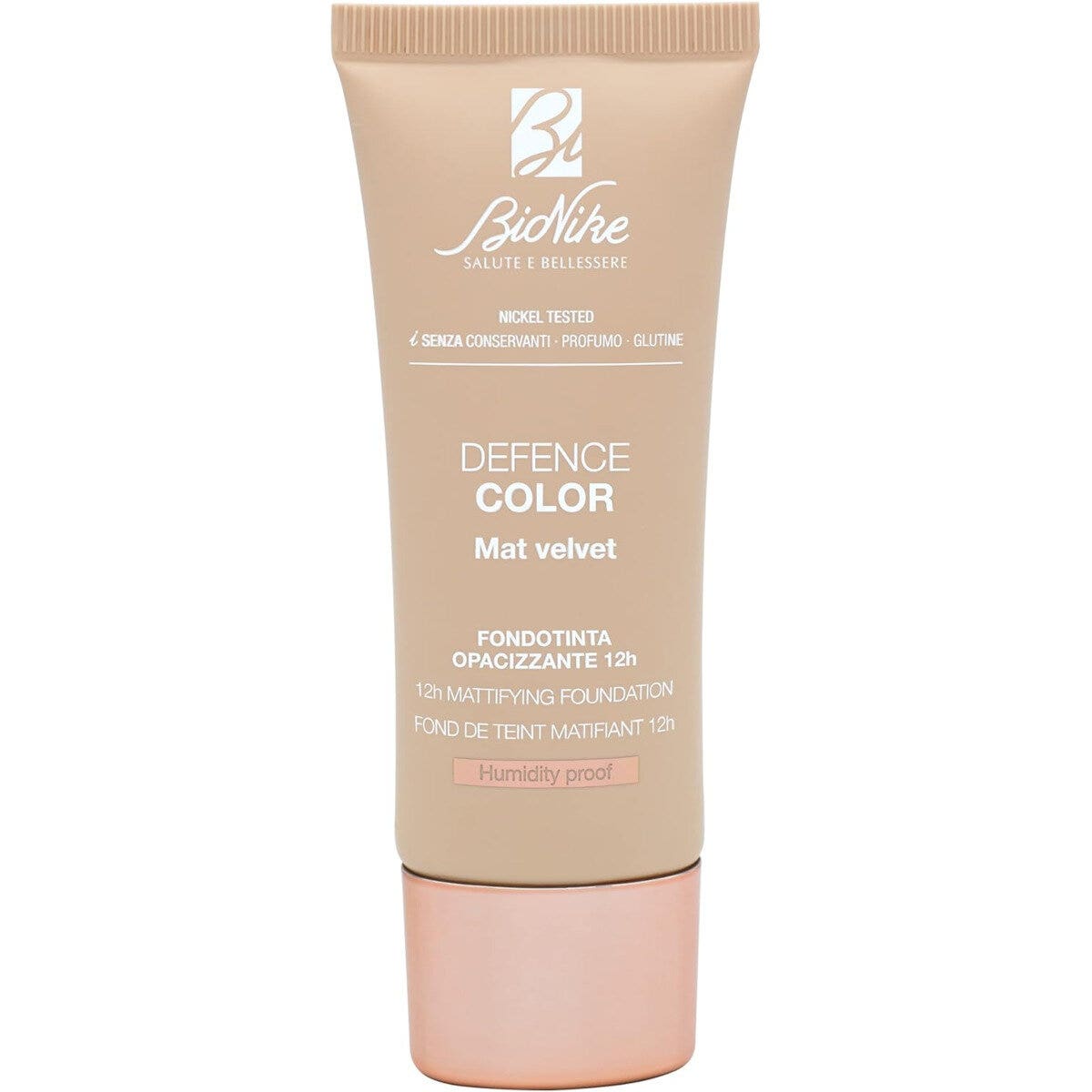 Bionike Defence Color Mat Velvet Fondotinta N. 403 Vrai Sable 30ml-3