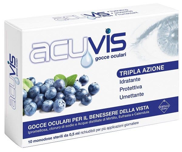 Acuvis Gocce Oculari 10 Flaconcini-1