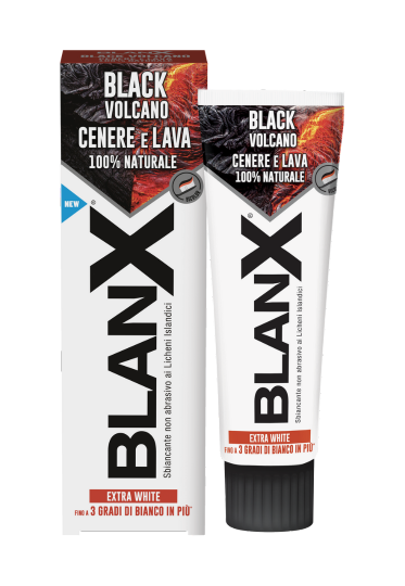 Blanx Black Volcano Dentifricio Sbiancante 75ml-1