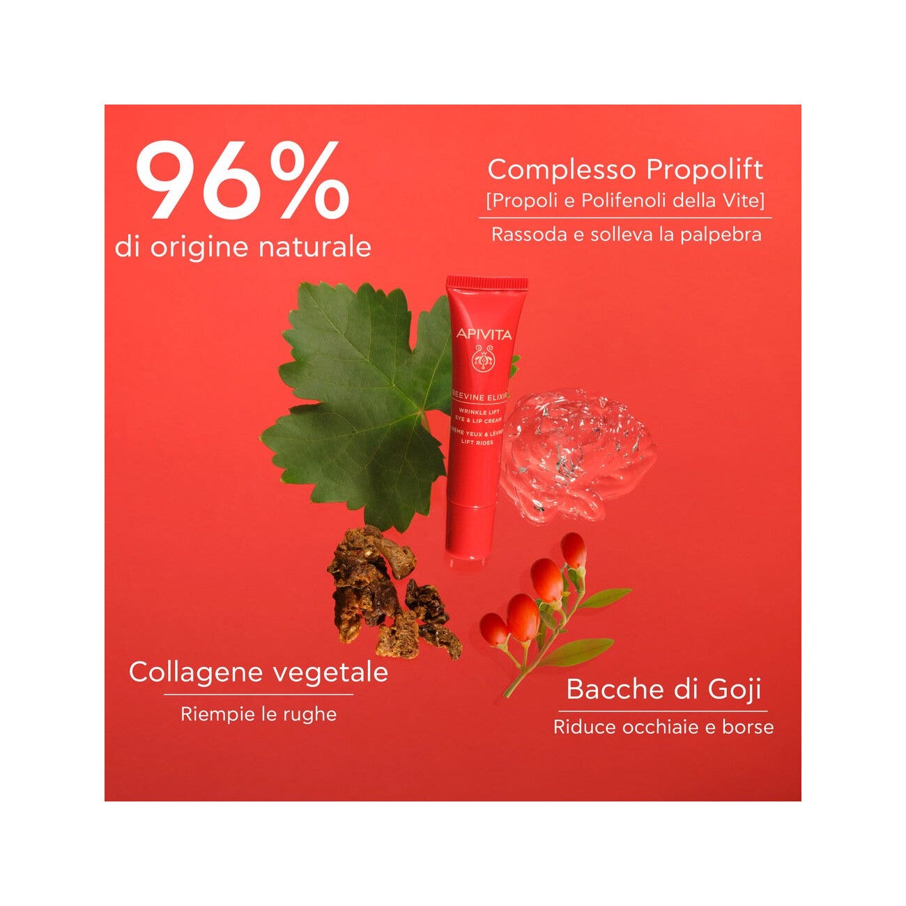 Apivita Beevine Elixir Crema Anti-Rughe Contorno Occhi e Labbra 15ml-8