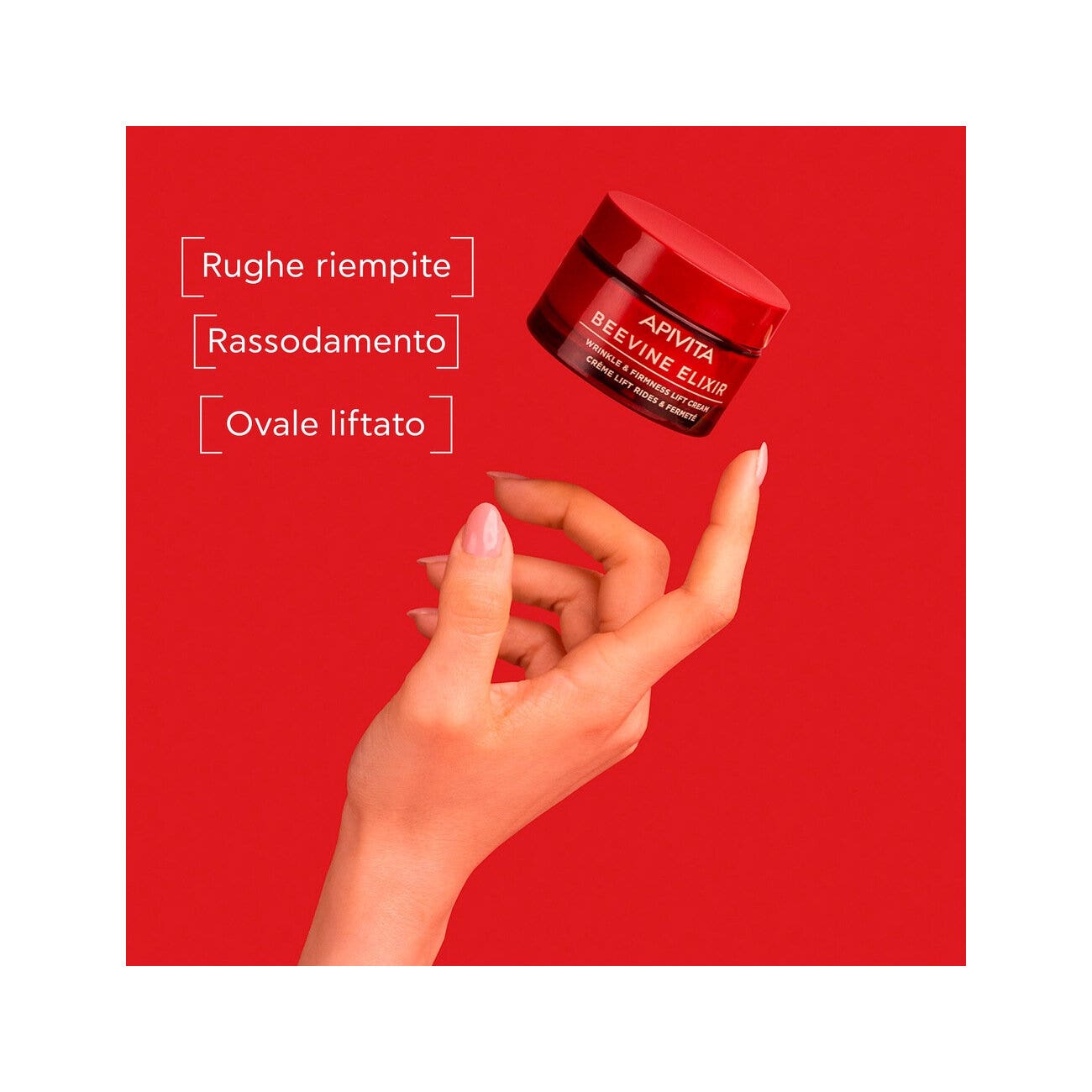 Apivita Beevine Elixir Crema Anti-Rughe Rassodante Liftante Texture Leggera 50ml-2