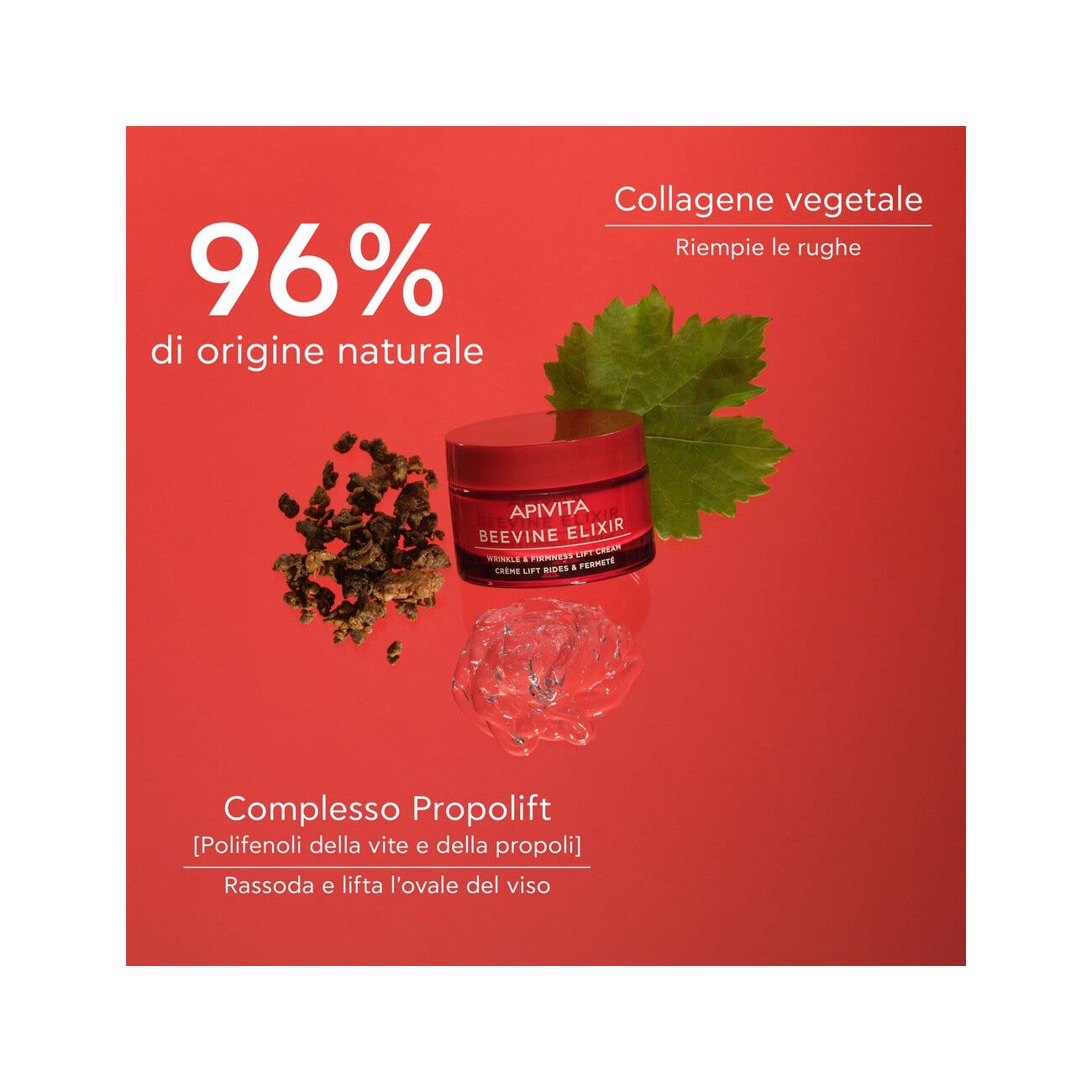 Apivita Beevine Elixir Crema Anti-Rughe Rassodante Liftante Texture Leggera 50ml-3