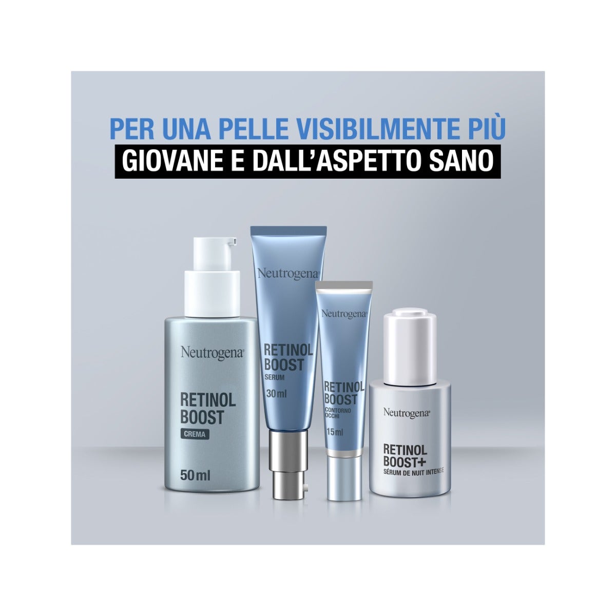 Neutrogena Retinol Boost Crema Contorno Occhi con Retinolo Anti Età 15ml-14