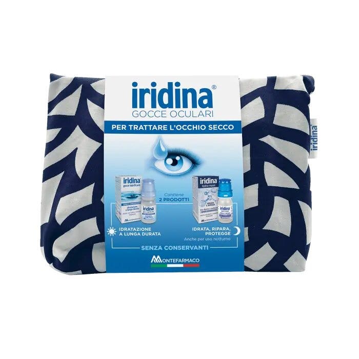 Iridina Gocce Oculari Lubrificanti 10ml + Hydra Repair 10ml + Pochette-3