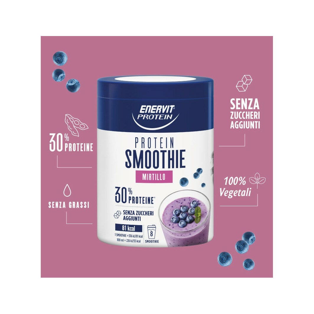 Enervit Protein Smoothie Mirtillo 320g-2