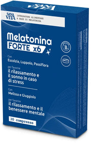Sanavita Melatonina Forte X6 30 Compresse-2