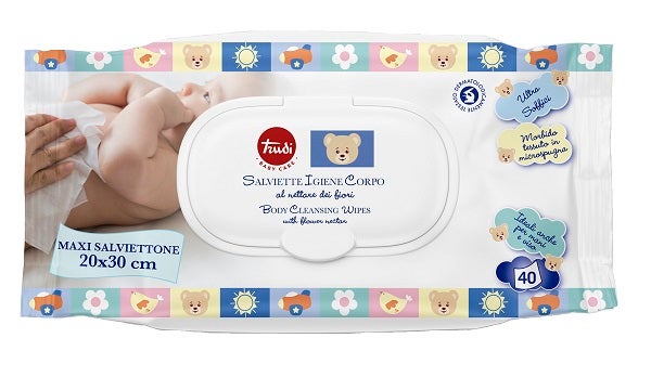 Trudi Baby Care Salviettine Igiene Corpo 40 Pezzi-0