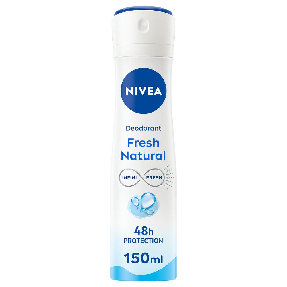 Nivea Fresh Natural Deodorante Spray 150ml Antitraspirante Per Una Protezione 48h-7