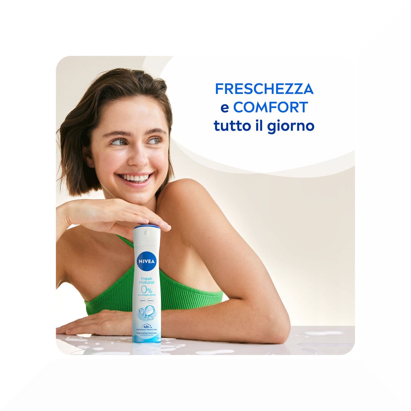 Nivea Fresh Natural Deodorante Spray 150ml Antitraspirante Per Una Protezione 48h-4