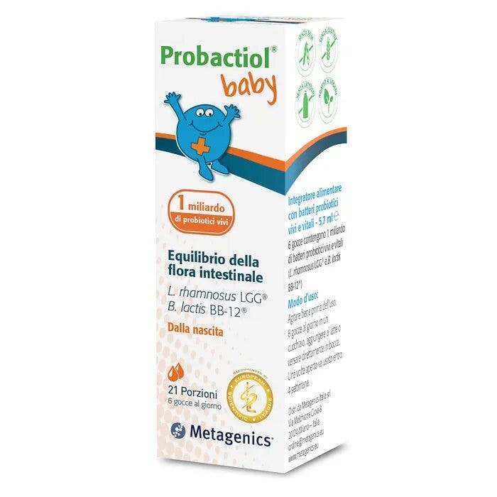 Probactiol Baby Gocce 21 Porzioni 5ml-2