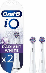 Oral-B iO Radiant White Testine di Ricambio 2 Pezzi-1