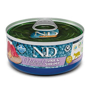 N&D Cat Natural Tuna & Shrimp 140g-1