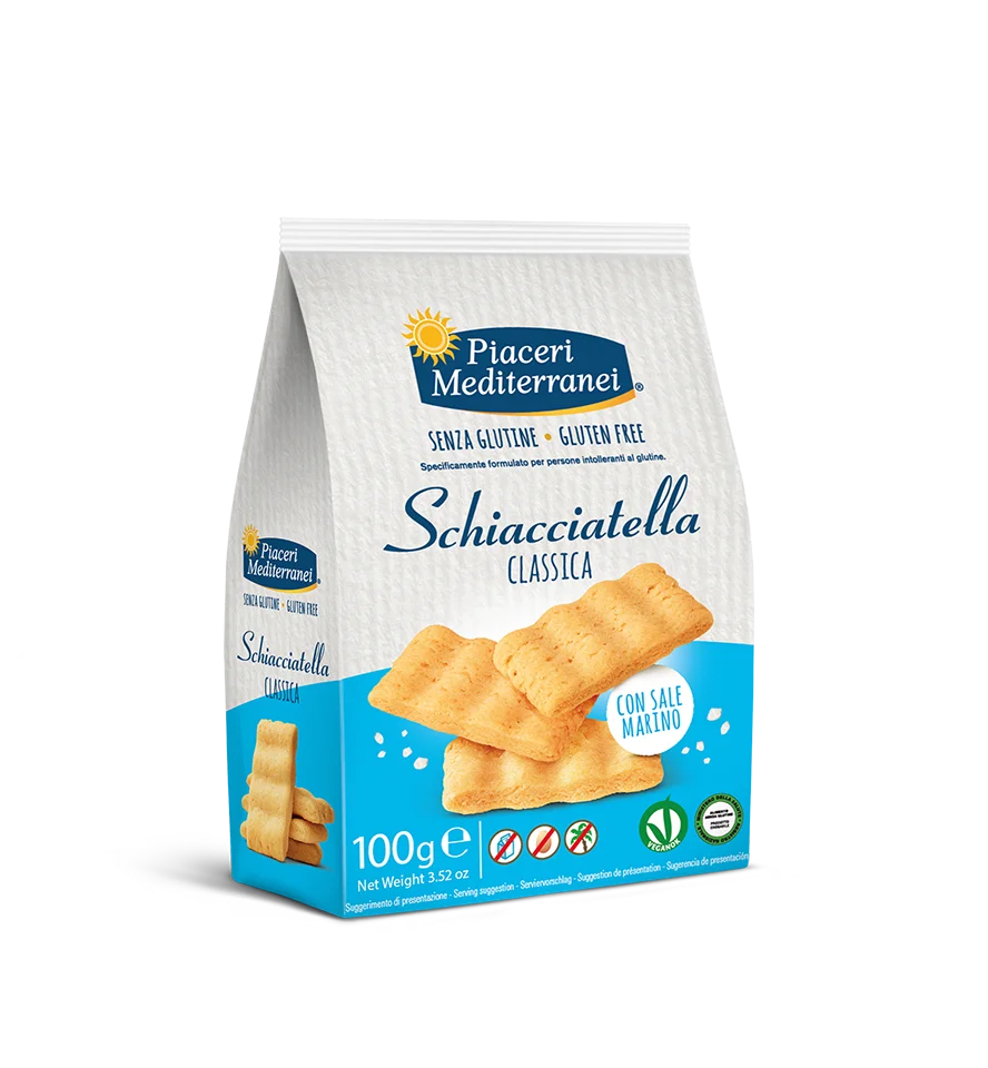Piaceri Mediterranei Schiacciatella Classica 100 g-1