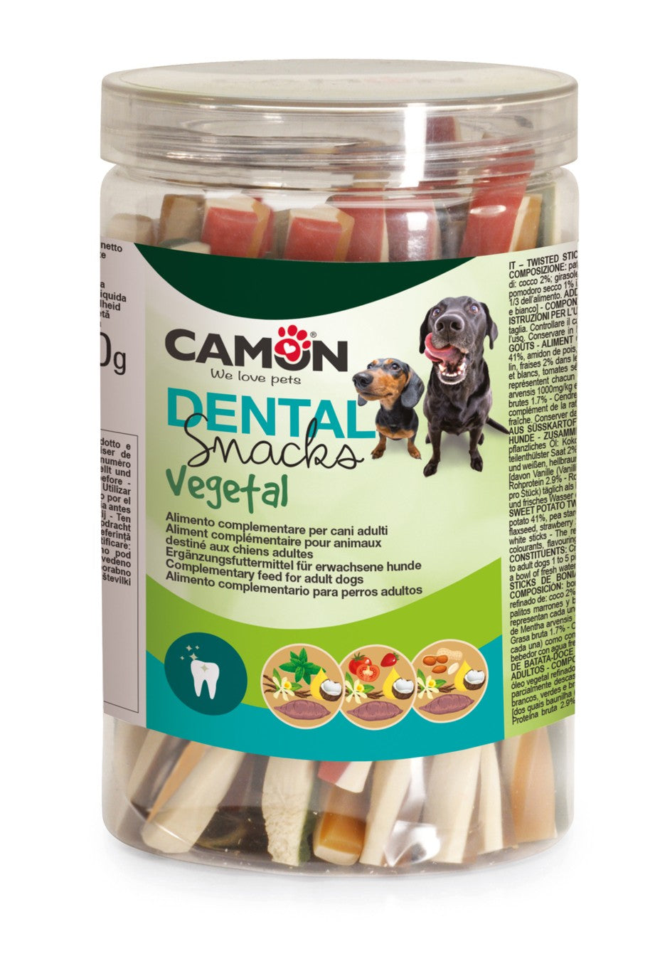 Dental Snack Vegetal Twist per Cani 400 g