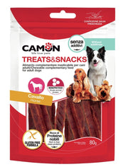 Camon Strips di Cavallo Snack Per Cani 80g-0