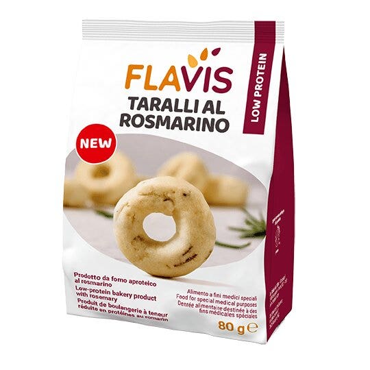 Flavis Taralli Al Rosmarino 80g-1
