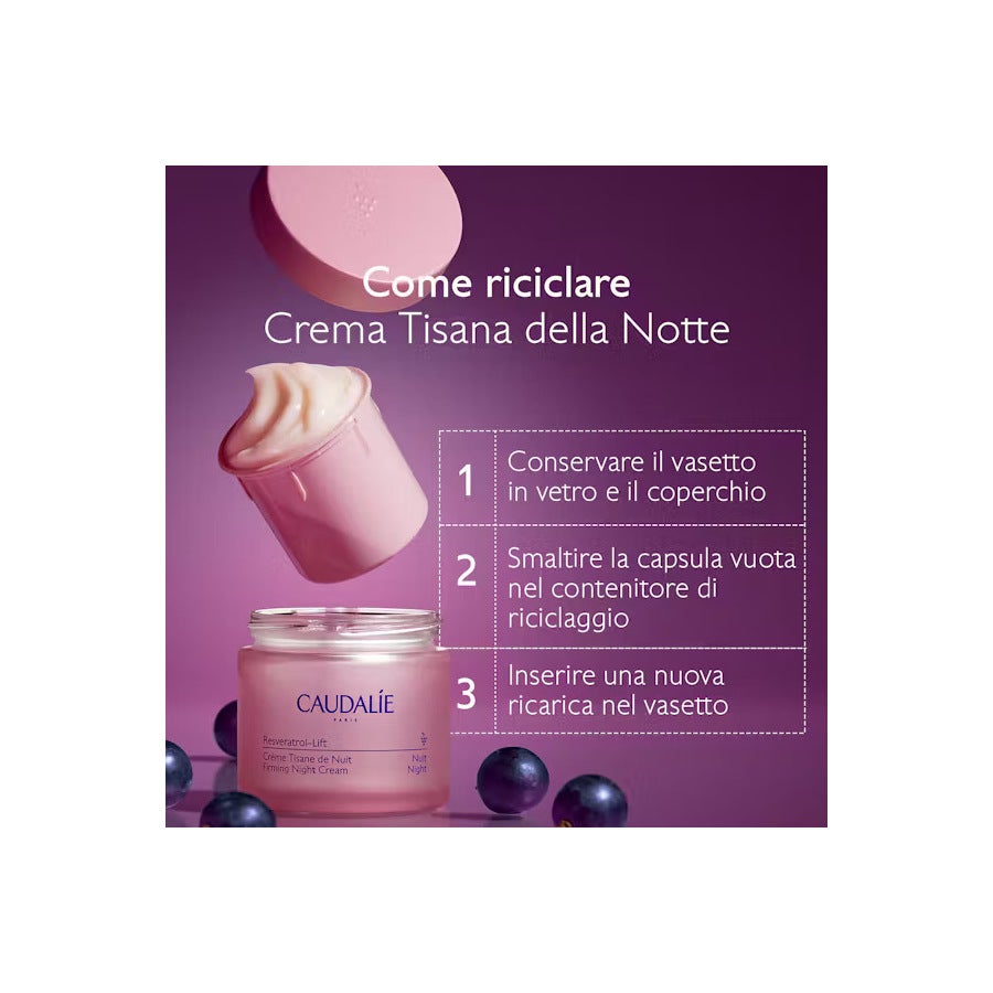 Caudalie Resveratrol-lift Crema Tisana Della Notte Ricarica 50ml-4